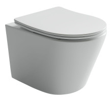 Унитаз Ceramica Nova Balearica CN6000 подвесной Белый с сиденьем Микролифт