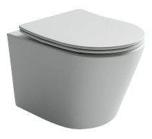 Унитаз Ceramica Nova Balearica CN6000MW подвесной Белый матовый с сиденьем Микролифт