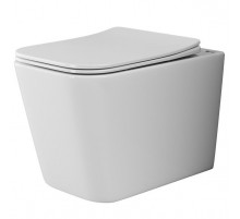 Унитаз Ceramica Nova Cubic CN1806 подвесной с сиденьем Микролифт