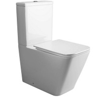 Унитаз компакт Ceramica Nova Cubic CN1803 с бачком и сиденьем Микролифт