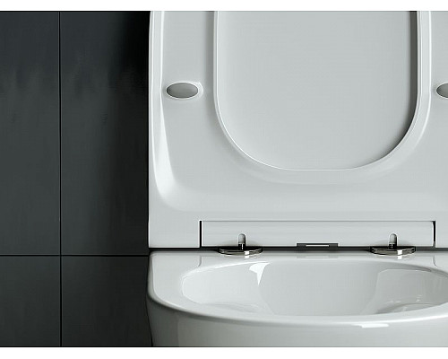 Купить Унитаз Ceramica Nova Forma CN3011 подвесной с сиденьем Микролифт в магазине сантехники Santeh-Crystal.ru