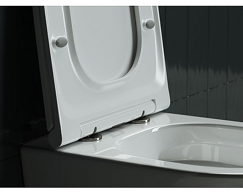 Купить Унитаз Ceramica Nova Forma CN3011 подвесной с сиденьем Микролифт в магазине сантехники Santeh-Crystal.ru