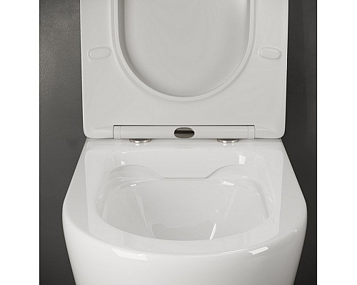 Приобрести Унитаз Ceramica Nova Highlight Rimless CN1804 подвесной с сиденьем Микролифт в магазине сантехники Santeh-Crystal.ru