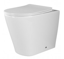 Унитаз Ceramica Nova Highlight Rimless CN1812 приставной с сиденьем Микролифт