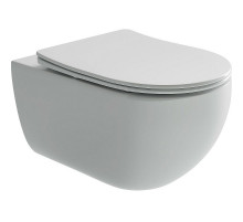 Унитаз Ceramica Nova Long CN3015 подвесной с сиденьем Микролифт