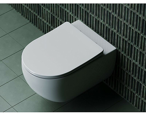 Заказать Унитаз Ceramica Nova Long CN3015 подвесной с сиденьем Микролифт в магазине сантехники Santeh-Crystal.ru