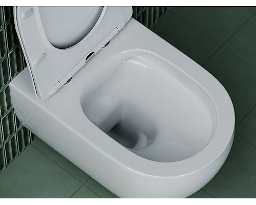 Заказать Унитаз Ceramica Nova Long CN3015 подвесной с сиденьем Микролифт в магазине сантехники Santeh-Crystal.ru