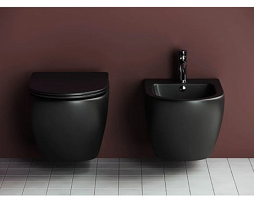 Приобрести Комплект унитаза с инсталляцией Ceramica Nova Metropol CN4002MB_1002CH_1000 с сиденьем Микролифт и клавишей смыва Хром в магазине сантехники Santeh-Crystal.ru
