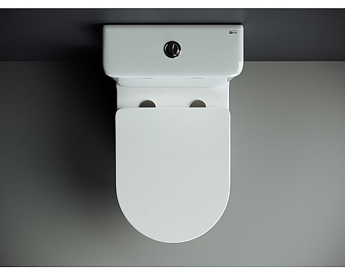 Купить Унитаз компакт Ceramica Nova Mia Rimless CN1801-B без бачка и с сиденьем Микролифт в магазине сантехники Santeh-Crystal.ru