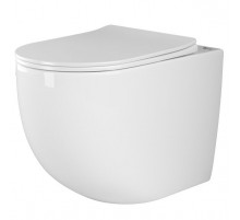 Унитаз Ceramica Nova Mia Rimless CN1810 приставной с сиденьем Микролифт