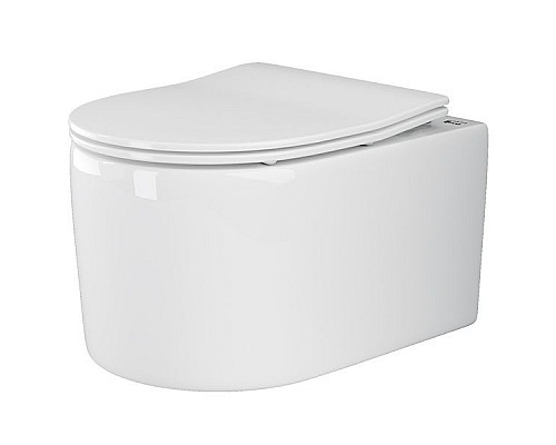 Приобрести Унитаз Ceramica Nova Moments CN3003 подвесной с сиденьем Микролифт в магазине сантехники Santeh-Crystal.ru
