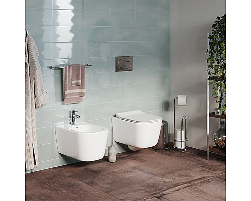 Заказать Унитаз Ceramica Nova New Day CN3005 подвесной с сиденьем Микролифт в магазине сантехники Santeh-Crystal.ru