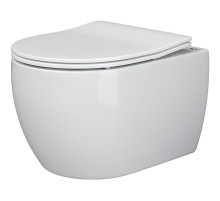 Унитаз Ceramica Nova Play CN3001 подвесной с сиденьем Микролифт