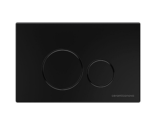 Купить Комплект унитаза с инсталляцией Ceramica Nova Play CN3001_1001B_1000 с сиденьем Микролифт и Черной матовой клавишей смыва в магазине сантехники Santeh-Crystal.ru