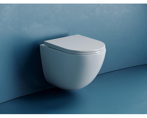 Унитаз Ceramicanova Vogue CN4008T подвесной Белый с сиденьем Микролифт