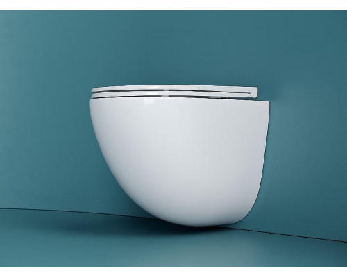 Унитаз Ceramicanova Vogue CN4008T подвесной Белый с сиденьем Микролифт