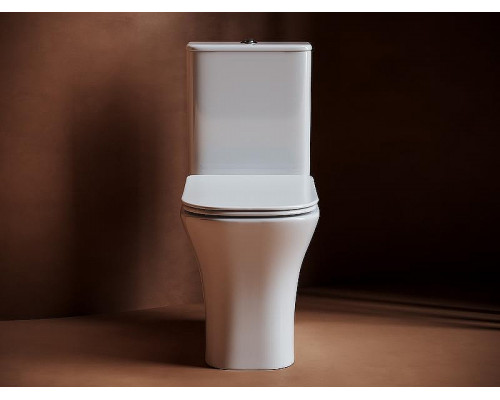 Унитаз компакт Ceramicanova Alfa CN9002 с бачком и сиденьем Микролифт