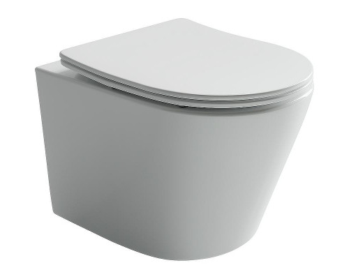 Комплект унитаза с инсталляцией Ceramicanova Balearica CN6000_1001W_1000 с сиденьем Микролифт и Белой клавишей смыва