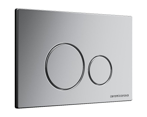 Комплект унитаза с инсталляцией Ceramicanova Balearica CN6000_1001M_1000 с сиденьем Микролифт и клавишей смыва Хром матовый