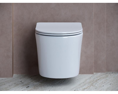 Комплект унитаза с инсталляцией Ceramicanova Balearica CN6000_1002B_1000 с сиденьем Микролифт и Черной матовой клавишей смыва