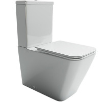 Унитаз компакт Ceramicanova Cubic CN1803-B без бачка и с сиденьем Микролифт