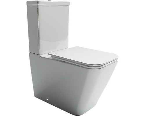 Унитаз компакт Ceramicanova Cubic CN1803-B без бачка и с сиденьем Микролифт