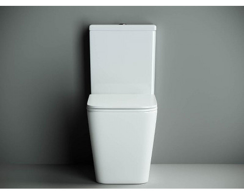 Унитаз компакт Ceramicanova Cubic CN1803-B без бачка и с сиденьем Микролифт