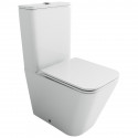 Унитаз-компакт Ceramicanova Cubic CN1803T цвет Белый с бачком и сиденьем Микролифт Унитаз-компакт Ceramicanova Cubic CN1803T цвет Белый с бачком и сиденьем Микролифт