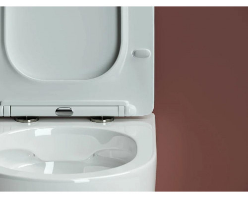 Комплект унитаза Ceramicanova Forma CN3009 с инсталляцией Charus City CR.200.21.01 с сиденьем Микролифт и клавишей смыва Хром глянцевый