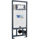 Унитаз с инсталляцией Ceramicanova Forma CN3009 + WeltWasser WW Marberg 507 10000005949+10000005952 с сиденьем Микролифт с клавишей смыва Хром глянцевый