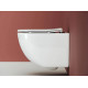 Унитаз с инсталляцией Ceramicanova Forma CN3009 + Tece Base 9400413 с сиденьем Микролифт и Белой клавишей смыва