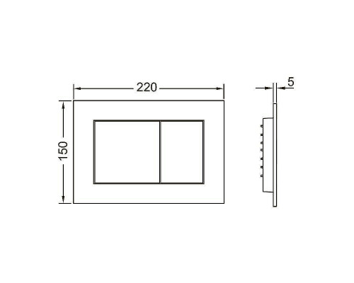 Унитаз с инсталляцией Ceramicanova Forma CN3009 + Tece Base 9400413 с сиденьем Микролифт и Белой клавишей смыва