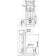 Унитаз с инсталляцией Ceramicanova Forma CN3009 + Berges Atom 410 040332 с сиденьем Микролифт и Черной матовой клавишей смыва