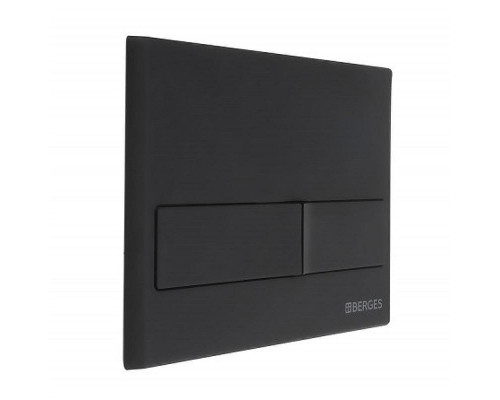 Унитаз с инсталляцией Ceramicanova Forma CN3009 + Berges Novum L5 040215 с сиденьем Микролифт и Черной матовой клавишей смыва