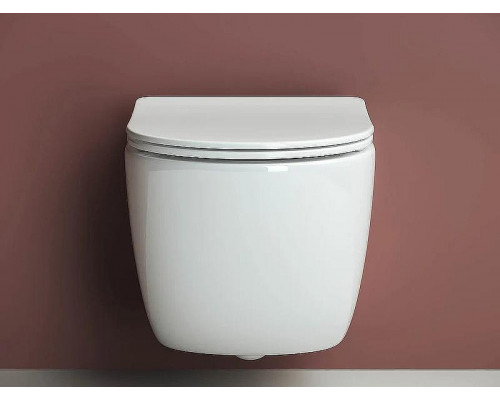 Унитаз с инсталляцией Ceramicanova Forma CN3009 + Berges Novum L5 040215 с сиденьем Микролифт и Черной матовой клавишей смыва