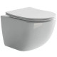 Унитаз с инсталляцией Ceramicanova Forma CN3009 + Grohe Rapid SL 38721001 с сиденьем Микролифт и клавишей смыва Хром