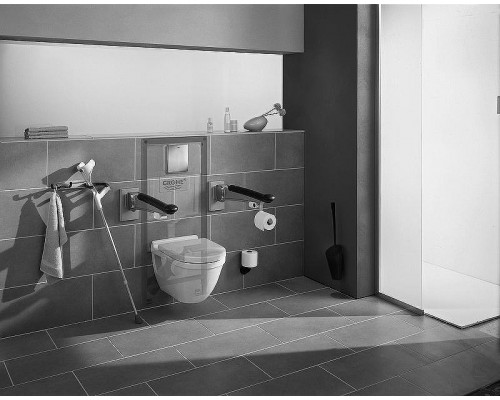 Унитаз с инсталляцией Ceramicanova Forma CN3009 + Grohe Rapid SL 38775001 с сиденьем Микролифт и клавишей смыва Хром