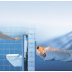 Унитаз с инсталляцией Ceramicanova Forma CN3009 + Grohe Rapid SL 38775001 с сиденьем Микролифт и клавишей смыва Хром