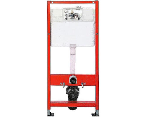 Комплект унитаза Ceramicanova Forma CN3009 с инсталляцией Tece Profil 9400412 с сиденьем Микролифт и клавишей смыва Хром глянцевый