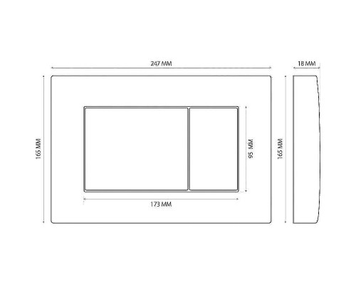 Комплект унитаза Ceramicanova Forma CN3009 с инсталляцией Berges Atom 410 040332 с сиденьем Микролифт и Черной матовой клавишей смыва