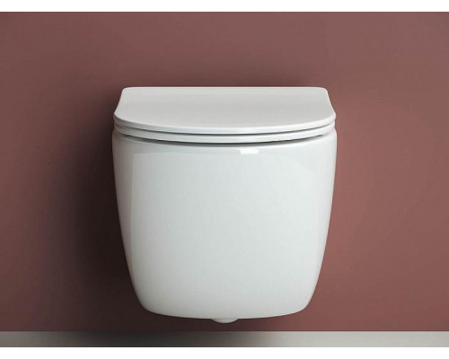 Унитаз с инсталляцией Ceramicanova Forma CN3009_121001CH цвет Белый с сиденьем Микролифт и клавишей смыва цвет Хром глянцевый