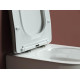 Унитаз с инсталляцией Ceramicanova Forma CN3009_121001CH цвет Белый с сиденьем Микролифт и клавишей смыва цвет Хром глянцевый