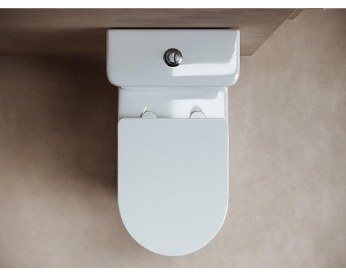 Унитаз компакт Ceramicanova Fortuna CN9001 с бачком и сиденьем Микролифт