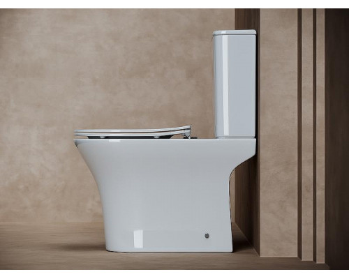 Унитаз компакт Ceramicanova Fortuna CN9001 с бачком и сиденьем Микролифт