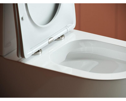 Унитаз компакт Ceramicanova Highlight Rimless CN1802-B без бачка и с сиденьем Микролифт