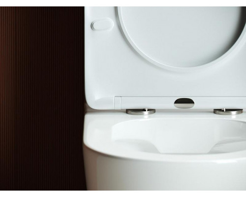 Унитаз компакт Ceramicanova Highlight Rimless CN1802-B без бачка и с сиденьем Микролифт