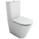 Унитаз-компакт Ceramicanova Highlight CN1802T цвет Белый с бачком и сиденьем Микролифт