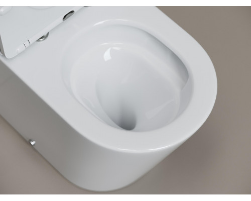 Унитаз-компакт Ceramicanova Highlight CN1802T цвет Белый с бачком и сиденьем Микролифт