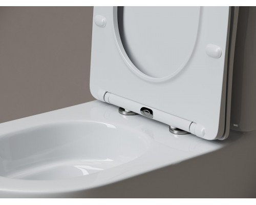Унитаз-компакт Ceramicanova Highlight CN1802T цвет Белый с бачком и сиденьем Микролифт