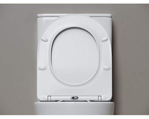 Унитаз-компакт Ceramicanova Highlight CN1802T цвет Белый с бачком и сиденьем Микролифт